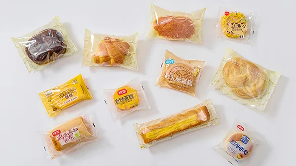 Machines de conditionnement horizontal pour gâteaux, petits pains et autres produits de boulangerie