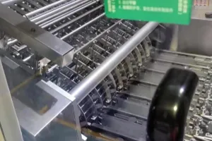 Ligne automatique d’emballage de biscuits