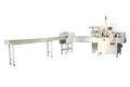 Machine de conditionnement horizontal sans barquette SF-G (conditionnement de biscuits sur chant à double goulotte)